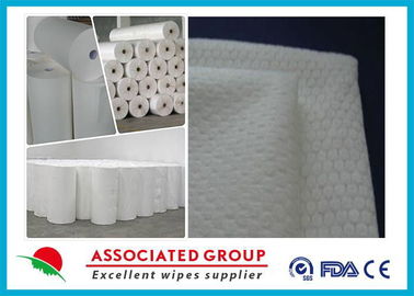 Extra Soft Hydrophilic White Spunlace Nonwoven Fabric No Chemical binder